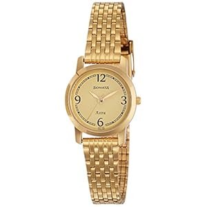Sonata-Analog-Champagne-Dial-Womens-Watch-NM87018YM02NN87018YM02NP87018YM02