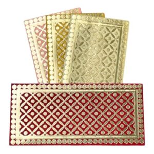 Elegant Vanya Metallic Shagun Envelopes with a Royal Touch