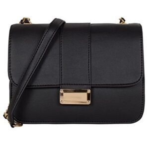 Elegant Women's Crossbody Sling Bag with Stylish Gold Chain