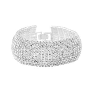 Elegant Yellow Chimes Crystal Bracelet for Women and Girls