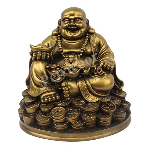 Fengshui Laughing Buddha Figurine: Luck and Wealth Symbol