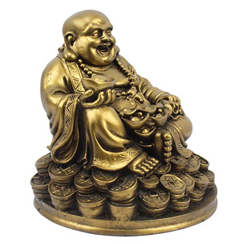 Fengshui Laughing Buddha Figurine: Luck and Wealth Symbol