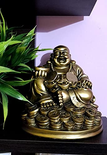 Fengshui Laughing Buddha Figurine: Luck and Wealth Symbol