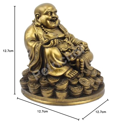 Fengshui Laughing Buddha Figurine: Luck and Wealth Symbol