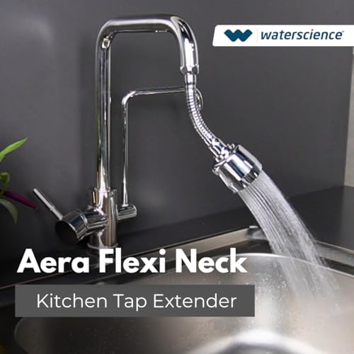 Flexible Kitchen Tap Extender with 2 Flow Modes by WaterScience