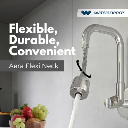 Flexible Kitchen Tap Extender with 2 Flow Modes by WaterScience