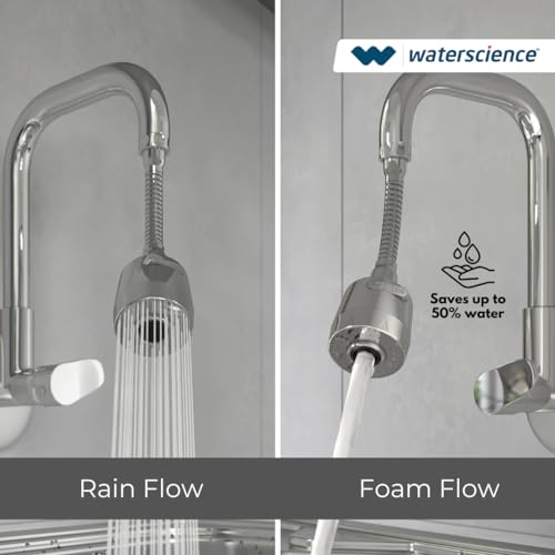 Flexible Kitchen Tap Extender with 2 Flow Modes by WaterScience