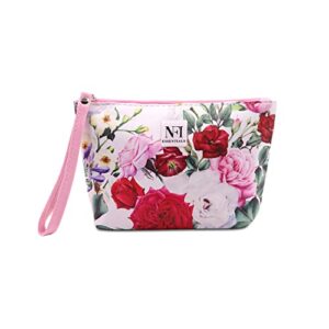 Floral PU Makeup Pouch for Women - NFI Essentials