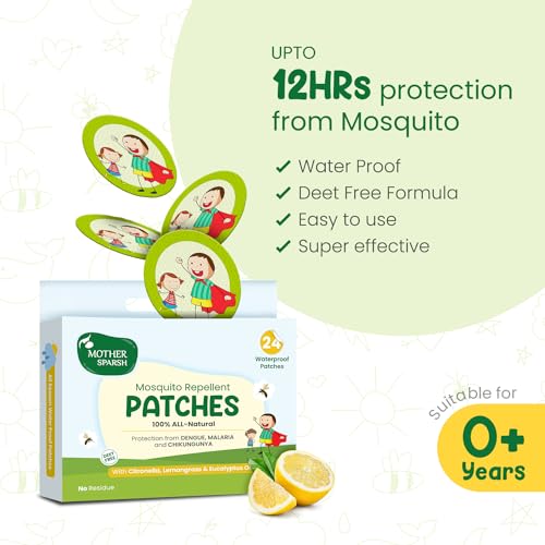 Gentle Mother Sparsh Mosquito Patches for Babies (Pack of 24)