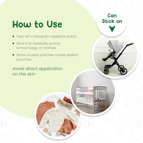 Gentle Mother Sparsh Mosquito Patches for Babies (Pack of 24)