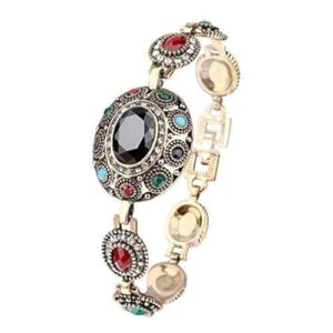 Gold-Plated Traditional Bangle for Women by Shining Diva