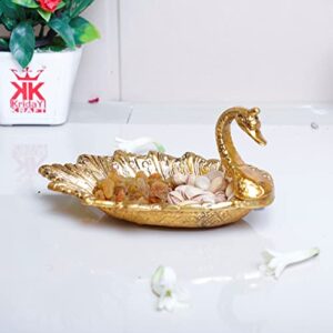 Gold Prince Metal Tray Bowl - 1L Capacity - Elegant Design