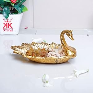 Prince-Home-Decor-Gifts-Metal-Solid-Tray-Bowl-19-X-9-X-10-Cm-Gold-1-liter