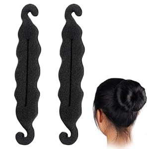 TEMPERIA-2pcs-Hair-Bun-Puff-Maker-for-Women-Girls-Hairstyle-Accessories-for-Buns-Juda-French-Twists-Updos-Modern-Bun-Hair-Bump-Up-Puff-Clips-Styling-Tools