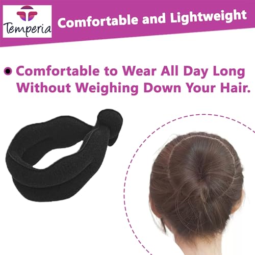 Hair Bun and Puff Maker Set for Women - 2 Piece Set