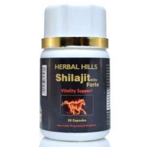 Herbal Hills Shilajit Forte Capsules - 20 Count Pack