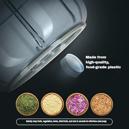 Jaan Essentials Manual Veg Chopper - 1000ML Capacity