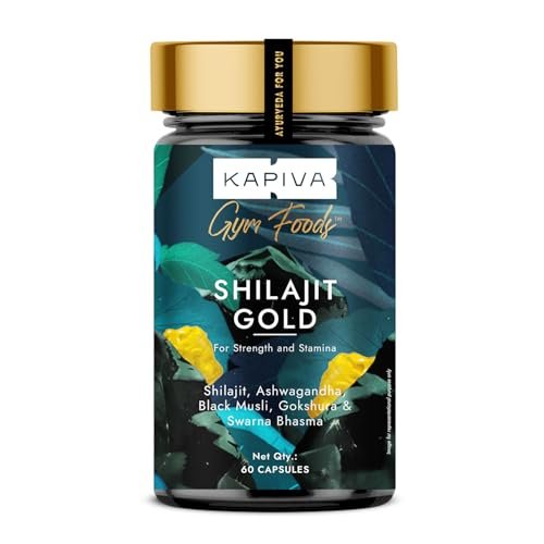 Kapiva Shilajit Gold Capsules for Energy and Stamina