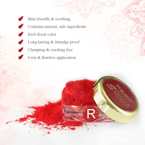 Keya Seth Red Sindoor Dust 3g - Natural Aromatherapy Blend