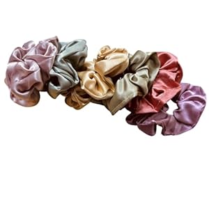 The-Idha-Luxury-Satin-Scrunchies-for-Hair-6-Pieces-Hair-Ties-for-Women-Hair-Accessories-Soft-Satin-Scrunchies-for-Girls-Scrunchies-for-Wrist-Anti-Hair-Breakage-Hair-Ties-Hair-Band-for-Women-Hair-Acces