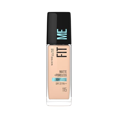 Matte + Poreless Foundation SPF Ivory - Maybelline Fit Me