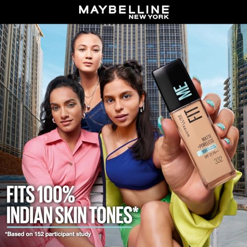 Matte + Poreless Foundation SPF Ivory - Maybelline Fit Me