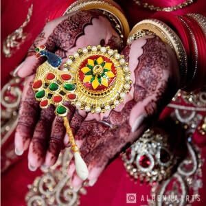 Meenakari Sindoor Dani & Kumkum Box for Wedding – RIDIT Brand