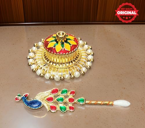 Meenakari Sindoor Dani & Kumkum Box for Wedding – RIDIT Brand