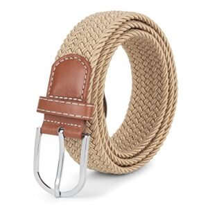 Men's ZORO NB-601 Grey Nylon Woven Belt