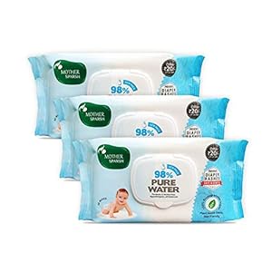 Mother-Sparsh-98-Water-Based-Baby-Wipes-I-Plant-made-Wet-Wipes-I-80-Pcs-wipes-with-lid-Pack-of-3
