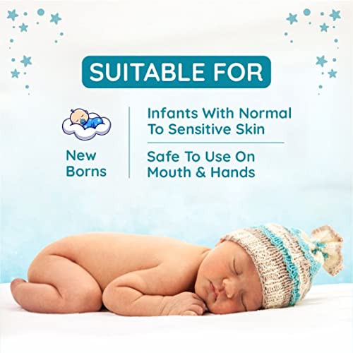 Mother Sparsh Baby Wipes - 99% Pure Water, 216 Wipes