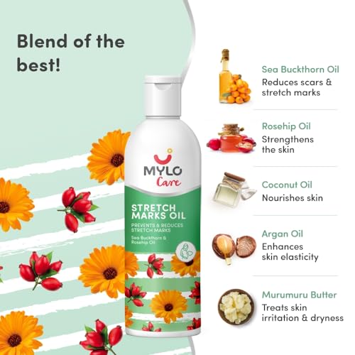 Mylo Care Vitamin E Oil for Stretch Marks - 100ml