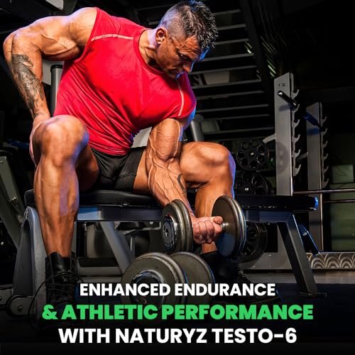 Naturyz Testo-6 Herbal Tablets for Men's Muscle and Stamina