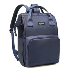 Navy Blue Diaper Bag for Moms by Mychois - Multipurpose