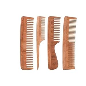 Tifurko-Neem-Wood-Comb-for-Hair-Growth-Comb-Set-for-Women-Men-Kachi-Neem-Kanghi-Natural-Hair-Care-Solution-Pack-of-4