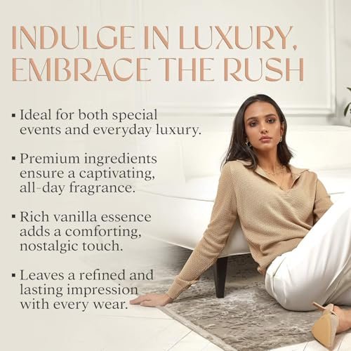 Nisara Vanilla Rush Women's Perfume 100ml - Eau de Parfum Gift