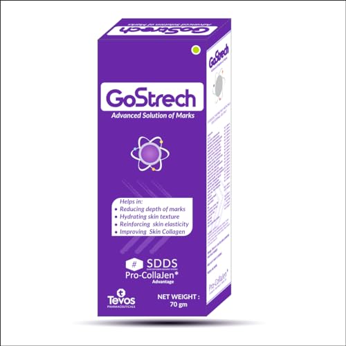 Organic Pregnancy Stretch Mark Cream - 70gm | Reduces Marks & Scars, Suitable for All Skin Types