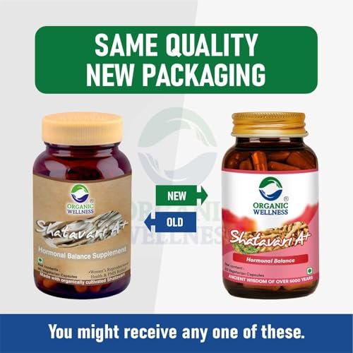 Organic Shatavari Capsules for Women's Health Support