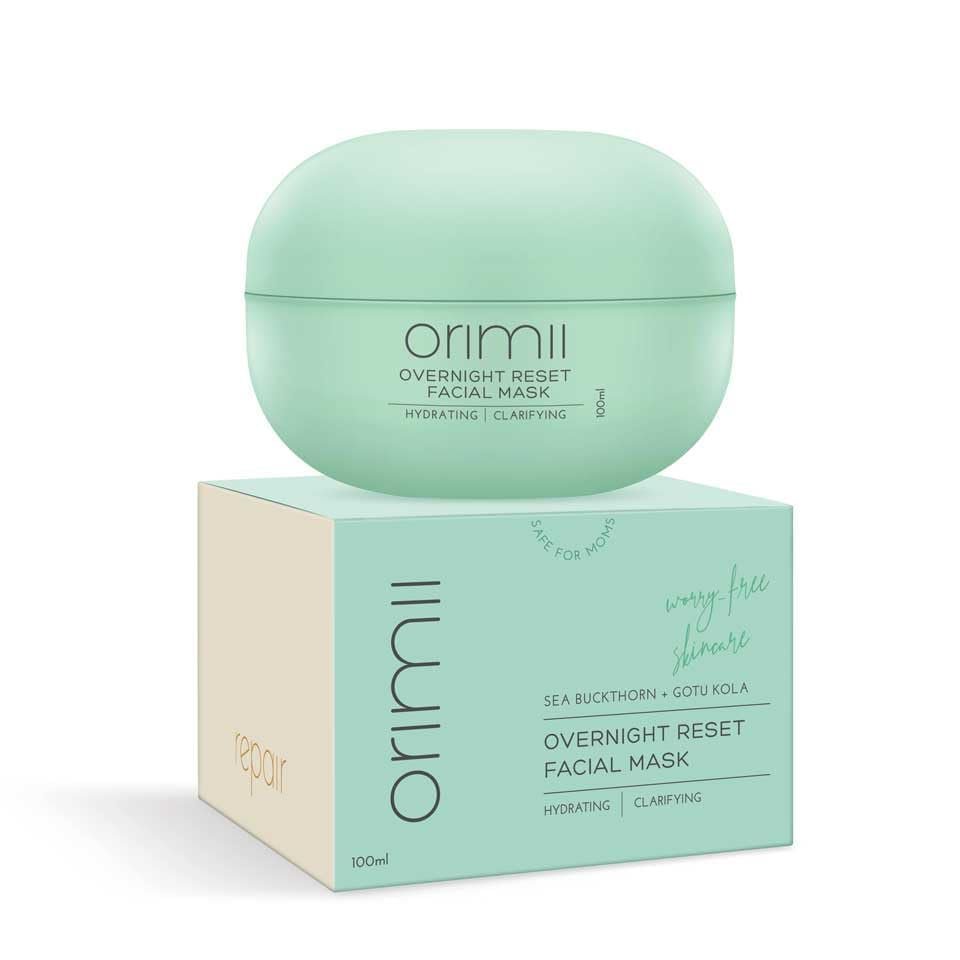 Orimii Natural Overnight Repair Face Mask for Radiant Skin