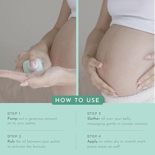 Orimii Stretch Mark Belly Oil with 9 Botanical Oils - 100ml