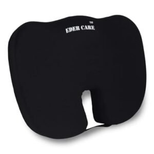 Orthopedic Coccyx Cushion for Back Pain Relief by Eder Care