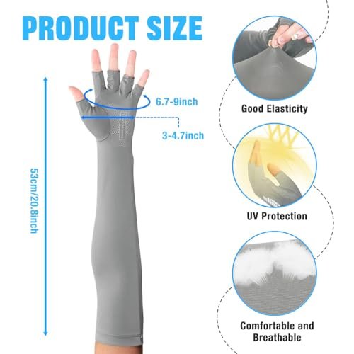 PALAY® Cooling Arm Sleeves with UV Protection for Men and Women