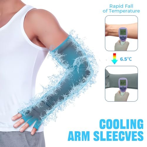 PALAY® Cooling Arm Sleeves with UV Protection for Men and Women