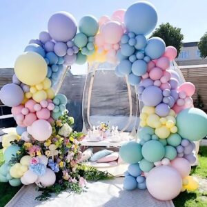 Pastel Balloons Pack of 100 for Parties and Events by Flyloons