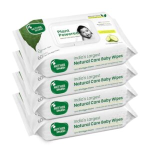 Plant-Based Mother Sparsh Baby Water Wipes - 240 Pcs