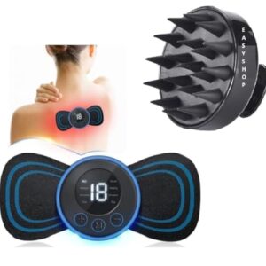 Portable Butterfly TENS EMS and Scalp Massager