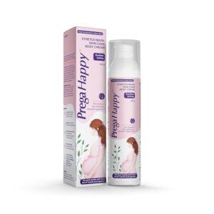 Prega Happy Stretch Mark Skin Care for Pregnancy - Soothes Itching, Non-Greasy (100gm)