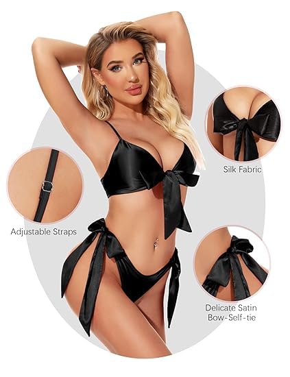 Red Babydoll Bikini Set – Stylish Lingerie for Women by LUXELOOM