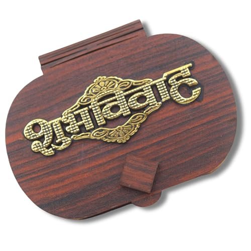 Rustic Wooden Ring Box for Engagements – Magnetic Closure