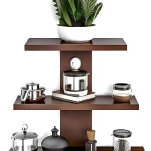 Rustic Wooden Wall Shelves for Home and Bedroom Decor